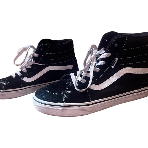 ❌SOLD❌ Vans Off The Wall Suede Hi Top - Picture 4 of 10